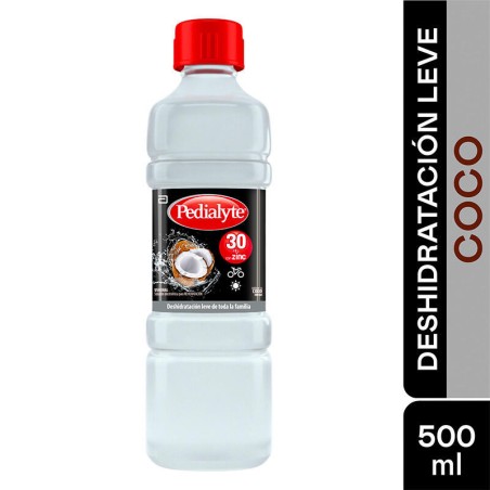 Suero Pedialyte Coco 30meq 500mL