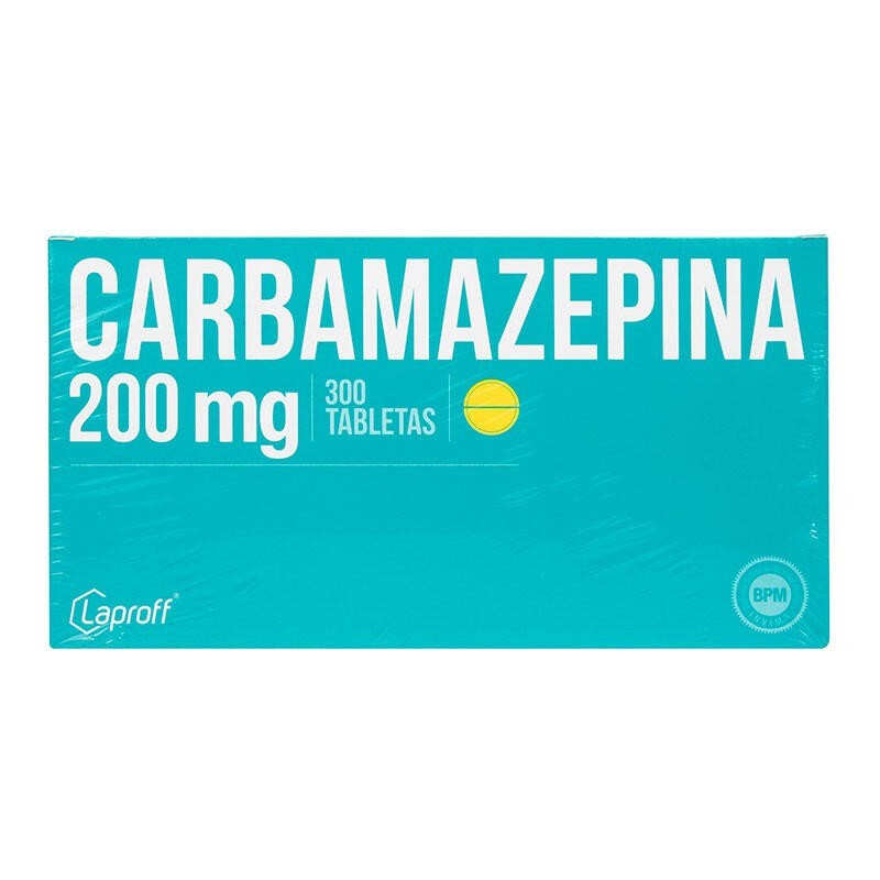 Carbamazepina Laproff Fracción 10 Tabletas 200mg