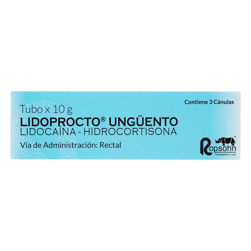 Lidoprocto Ungüento Rosohn 10gr