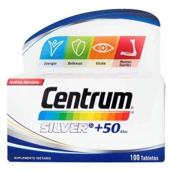 Centrum Silver +50 100 Tabletas