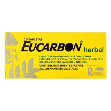 Eucarbon Herbal Ropsohn 10 Tabletas