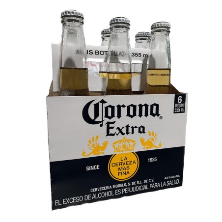 Cerveza Corona 355ml 6 Und 2130ml