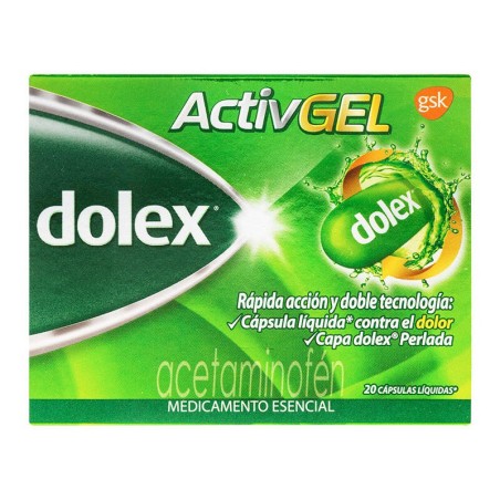 Dolex Activ-Gel 20 Cápsulas 500mg