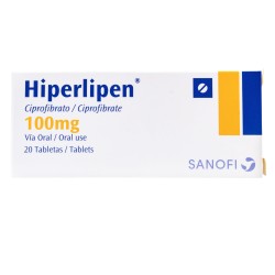 Hiperlipen Sanofi 20 Tabletas 100mg