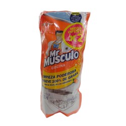 Limpiador Mr. Músculo Cocina 2 Und 1000ml