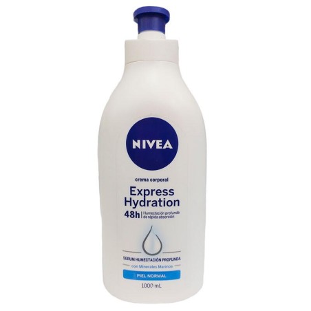 Crema Corporal Nivea Express Hydration 1000ml