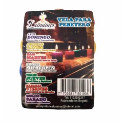 Vela Luminar Pebetero 12U