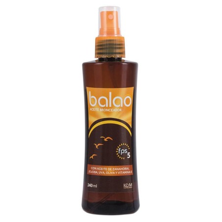 Aceite Bronceador Balao Fps 5 240ml