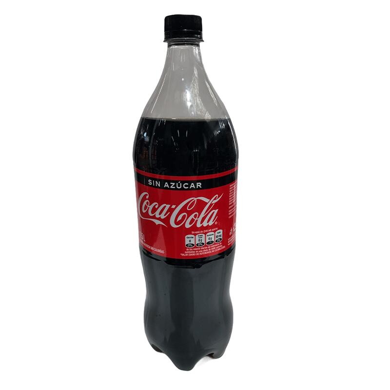 Gaseosa Coca Cola Sin Azúcar 1500mL