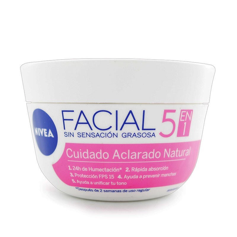 Crema Facial Nivea Aclarado Natural 100ml