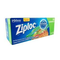 Bolsas Hermética Ziploc Sándwich 50 Und