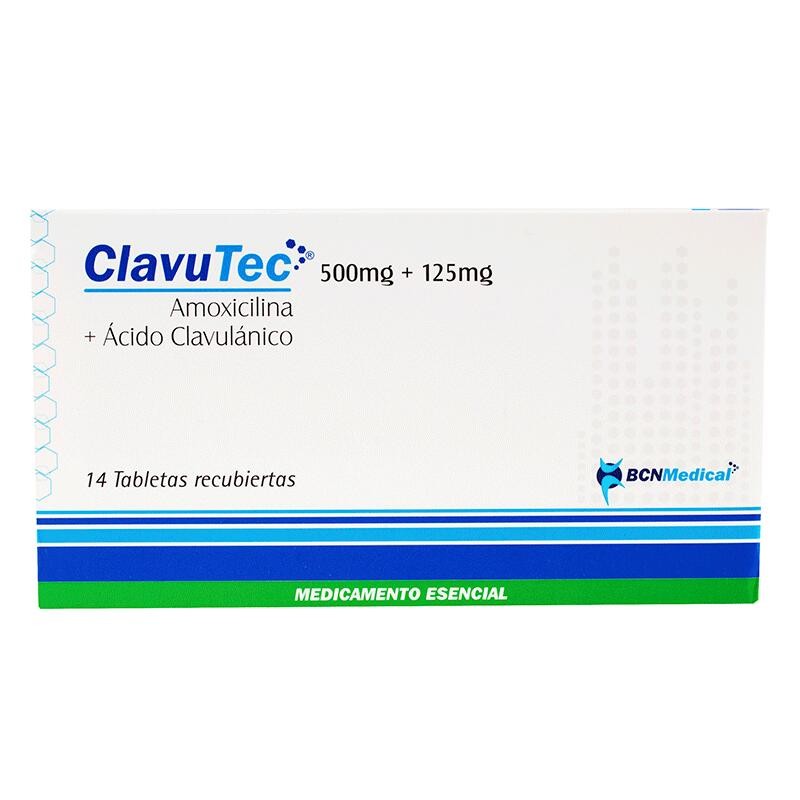 Clavutec BCN Medical 14 Tabletas 500-125mg