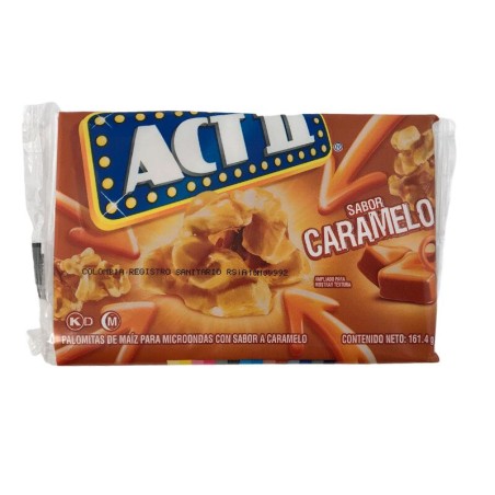 Palomitas Act II Caramelo 161gr