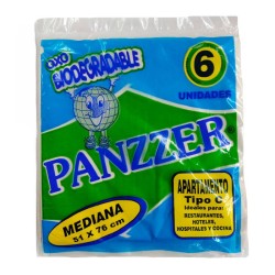 Bolsa Panzzer C Mediana Blanca 51x76cm 6 Und