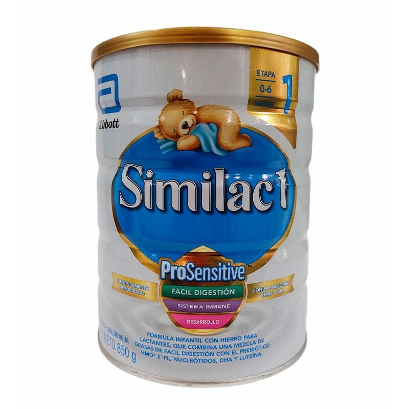 Leche Similac Prosensitive Etapa 1 850gr