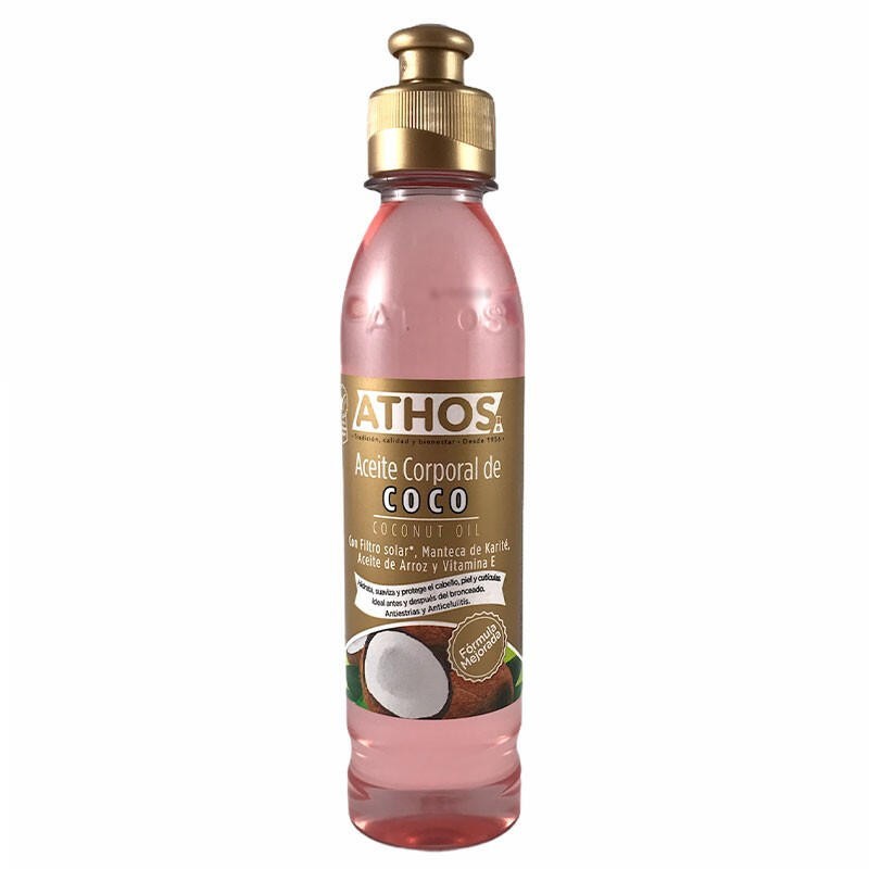 Aceite Corporal de Coco Athos 250ml