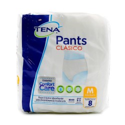 Pañal Tena Pants Clásico M 8 Und