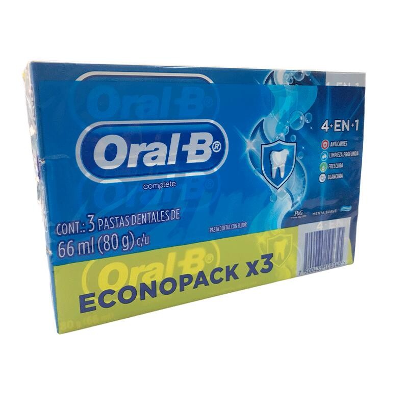 Crema Dental Oral B 3 Und 240gr