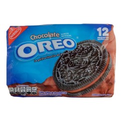 Galletas Oreo Chocolate 12 Und 432gr