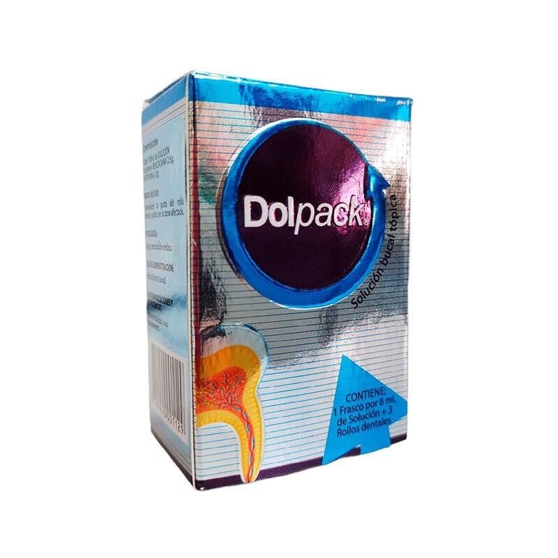 Calzas DolpacK 8mL + 3 Rollos Dentales