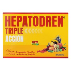 Hepatodren Triple Acción 60 Cápsulas