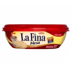 Margarina La Fina con Sal 250gr