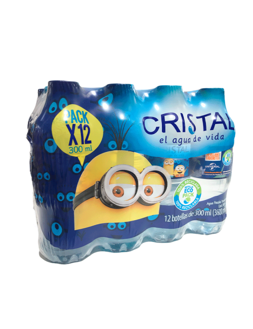 Agua Cristal 12 Und 3600ml