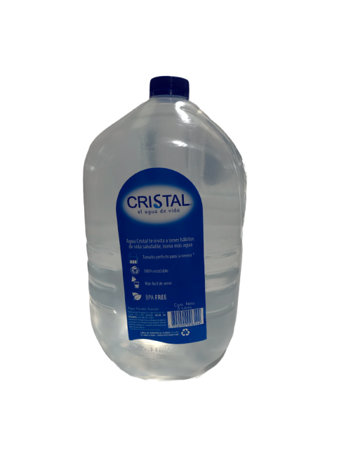 Agua Cristal Garrafa 5000ml
