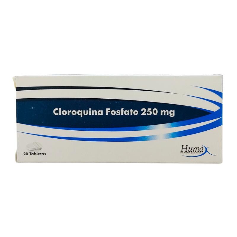 Cloroquina Fosfato Huma 20 Tabletas 250mg