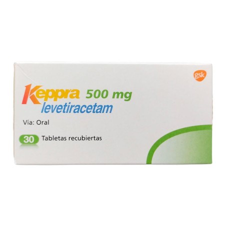 Keppra gsk 30 Tabletas 500mg