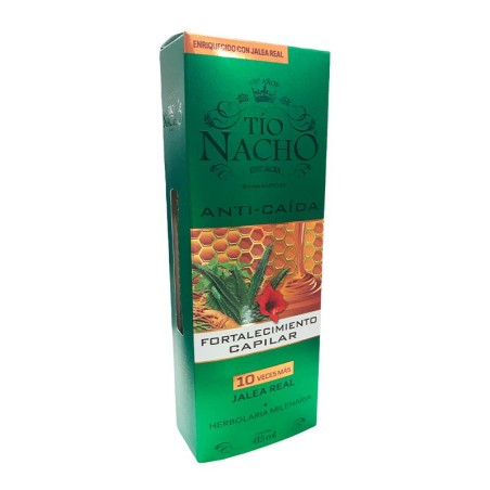 Shampoo Tío Nacho Jalea Real + Herbolaria Anti caida 415mL