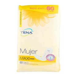 Toallas Tena Mujer Maxi 60 Und