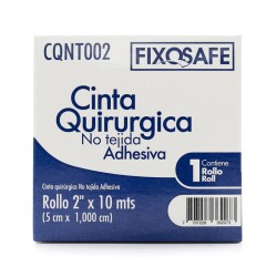 Cinta Quirúrgica Adhesiva 2" x 10m FixoSafe