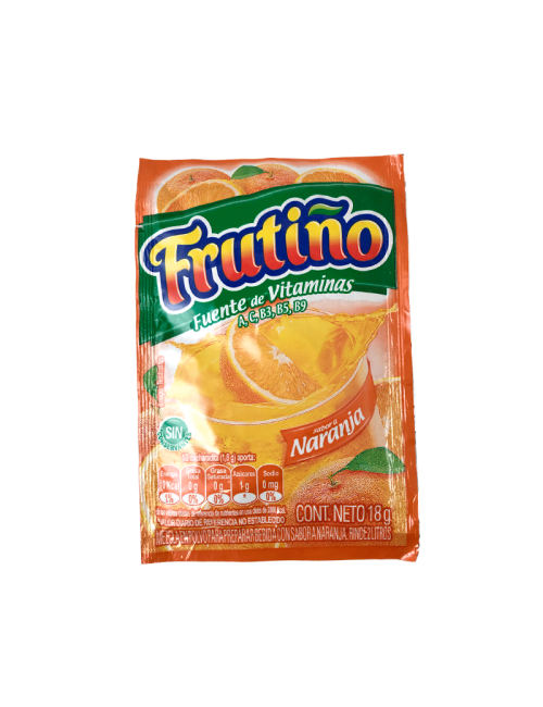 Frutiño Naranja 18gr