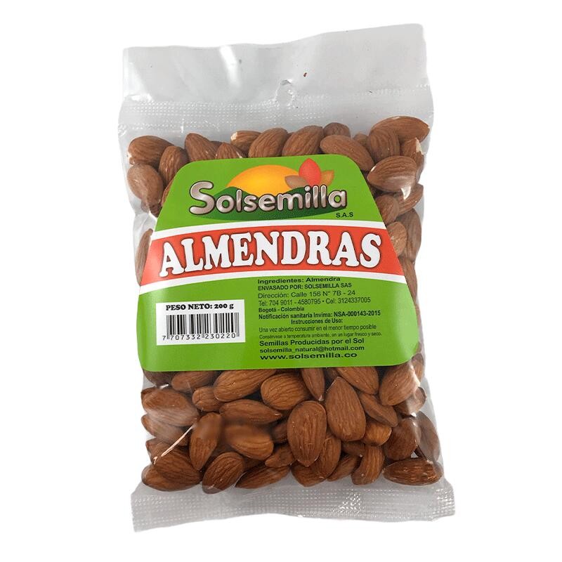 Almendra Solsemilla 200gr