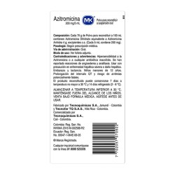 Azitromicina Mk 200mg 15ml