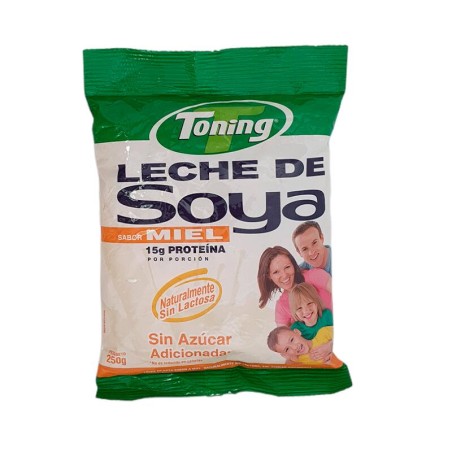 Leche de Soya Toning en Polvo Miel 250gr