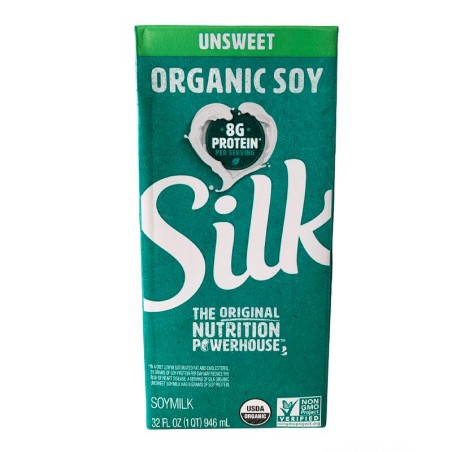 Bebida de Soya Silk Orgánica Sin Endulzante 946ml