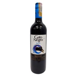 Vino Gato Negro Merlot 750mL