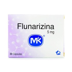 Flunarizina Mk 30 Cápsulas 5mg