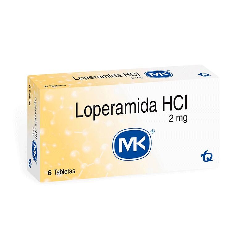 Loperamida HCI Mk 6 Tabletas 2mg