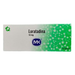 Loratadina Mk 10 Tabletas 10mg