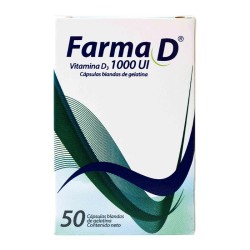 Farma D 50 Cápsulas 1000UI