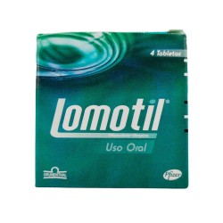 Lomotil Pfizer 4 Tabletas