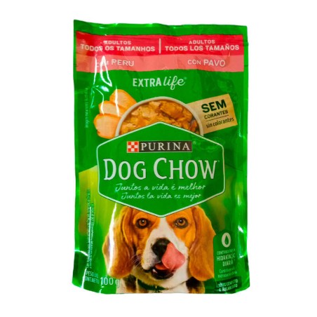 Dog Chow Adulto Pavo 100gr