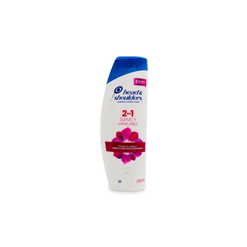 Shampoo Head&Shoulders 2en1 Suave Y Manejable 375mL