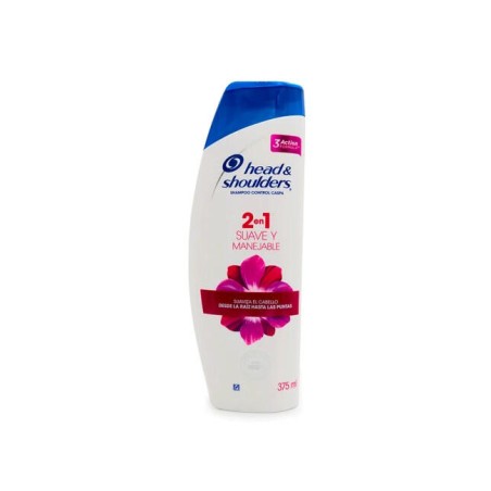 Shampoo Head&Shoulders 2en1 Suave Y Manejable 375mL