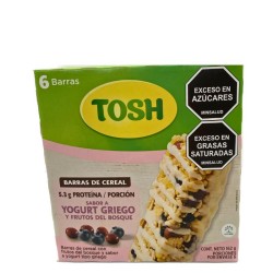 Barras de Cereal Tosh Yogurt Griego 162gr