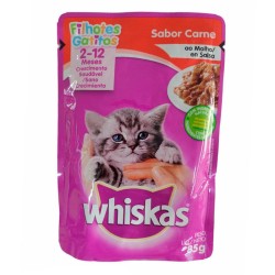 Whiskas Carne 2-12 meses 85gr