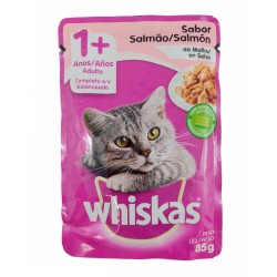 Whiskas Salmón Adultos 85gr